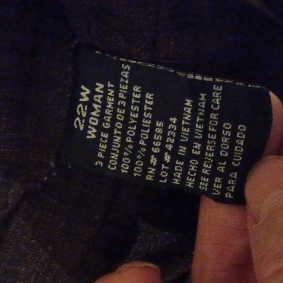 NWOT - Dark Brown Dress Slacks - Size 22W - Picture 4 of 4